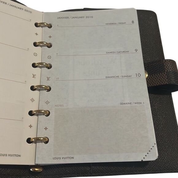 Louis Vuitton Damier PM Agenda Full Inclusion Excellent Condition - Picture 6 of 16
